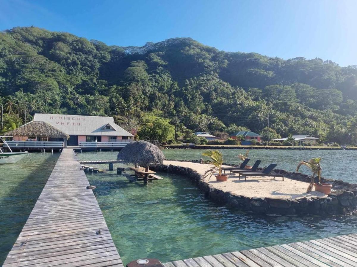 Pension Hibiscus Taha'A Vaitoare  外观 照片