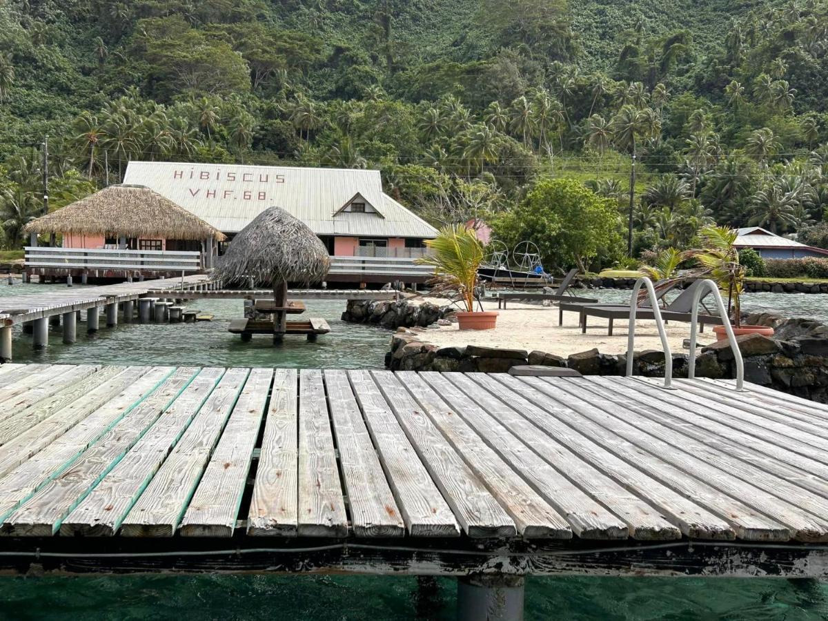 Pension Hibiscus Taha'A Vaitoare  外观 照片